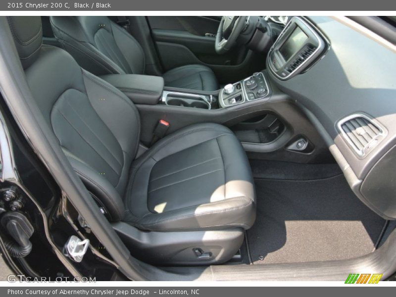 Black / Black 2015 Chrysler 200 C