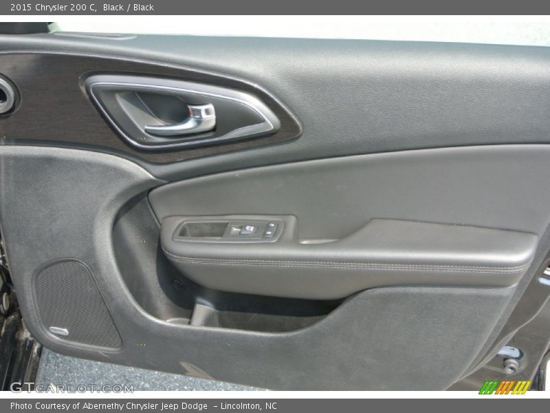 Black / Black 2015 Chrysler 200 C
