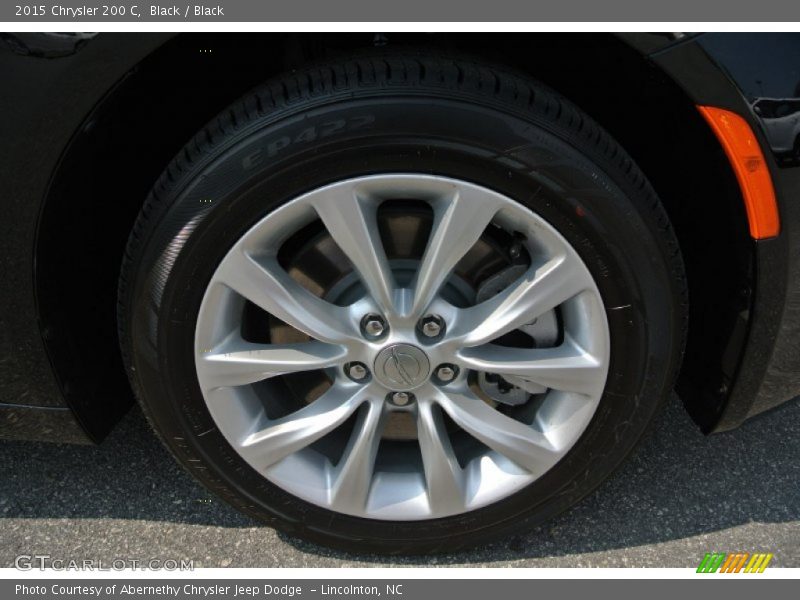 Black / Black 2015 Chrysler 200 C