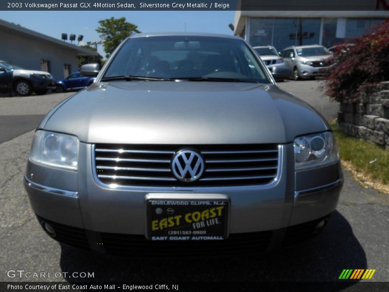 Silverstone Grey Metallic / Beige 2003 Volkswagen Passat GLX 4Motion Sedan