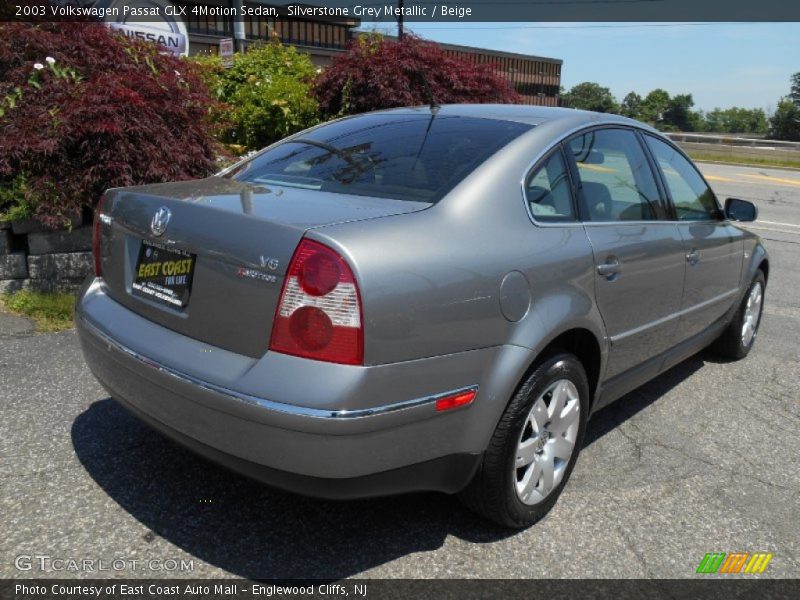 Silverstone Grey Metallic / Beige 2003 Volkswagen Passat GLX 4Motion Sedan