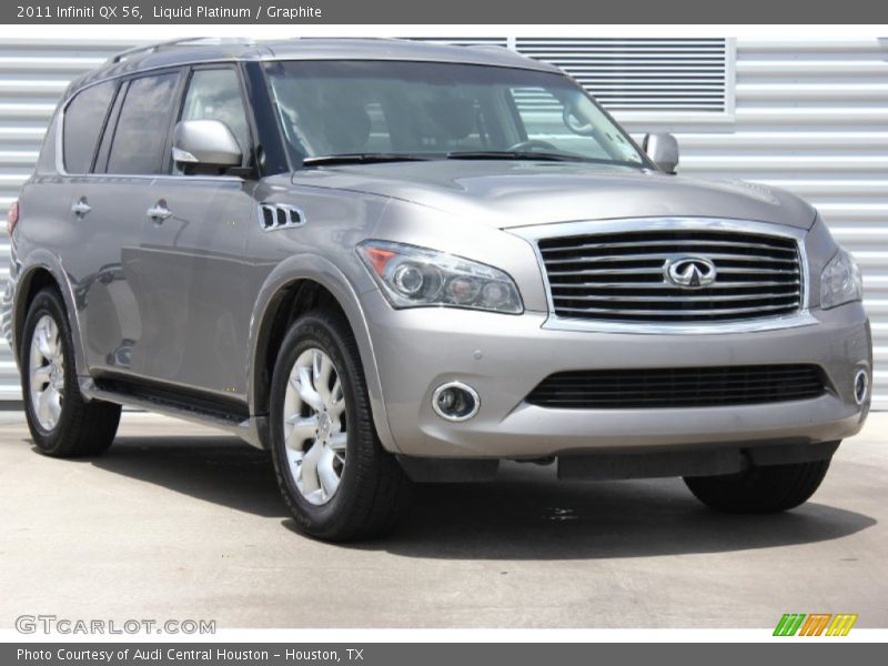Liquid Platinum / Graphite 2011 Infiniti QX 56