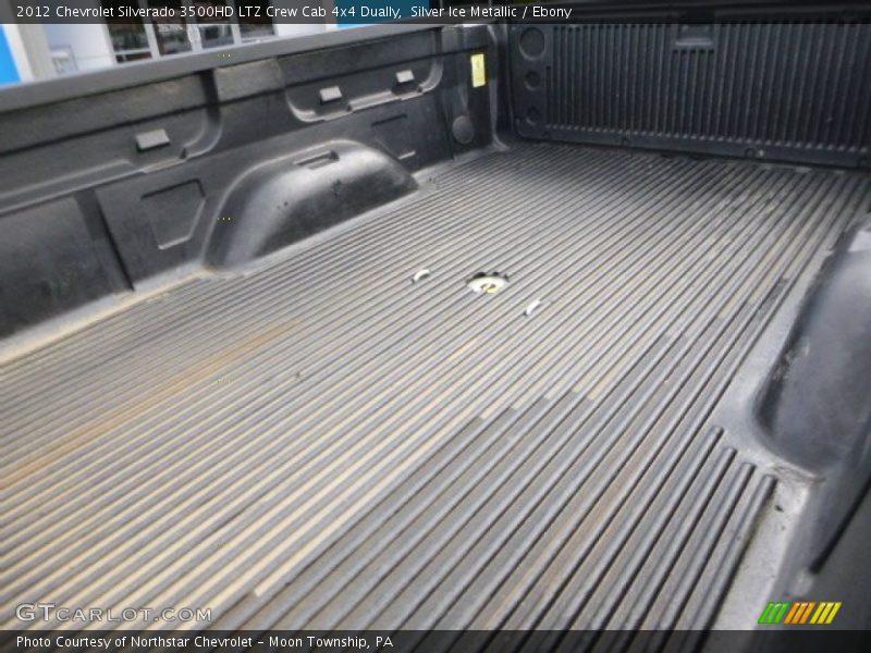 Silver Ice Metallic / Ebony 2012 Chevrolet Silverado 3500HD LTZ Crew Cab 4x4 Dually