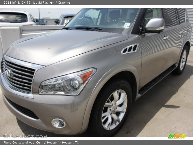 Liquid Platinum / Graphite 2011 Infiniti QX 56