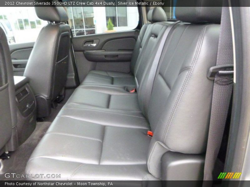 Silver Ice Metallic / Ebony 2012 Chevrolet Silverado 3500HD LTZ Crew Cab 4x4 Dually