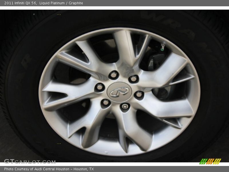 Liquid Platinum / Graphite 2011 Infiniti QX 56