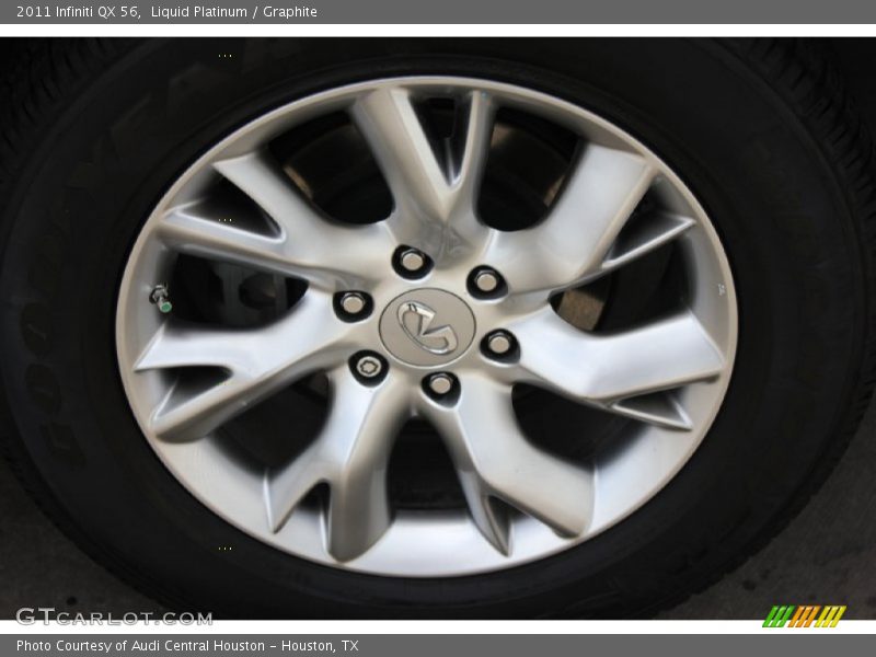 Liquid Platinum / Graphite 2011 Infiniti QX 56