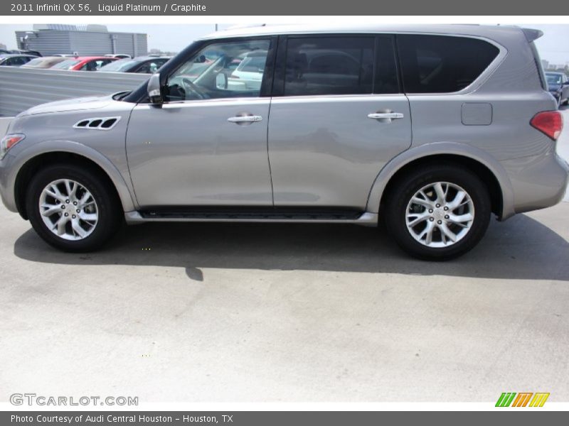 Liquid Platinum / Graphite 2011 Infiniti QX 56