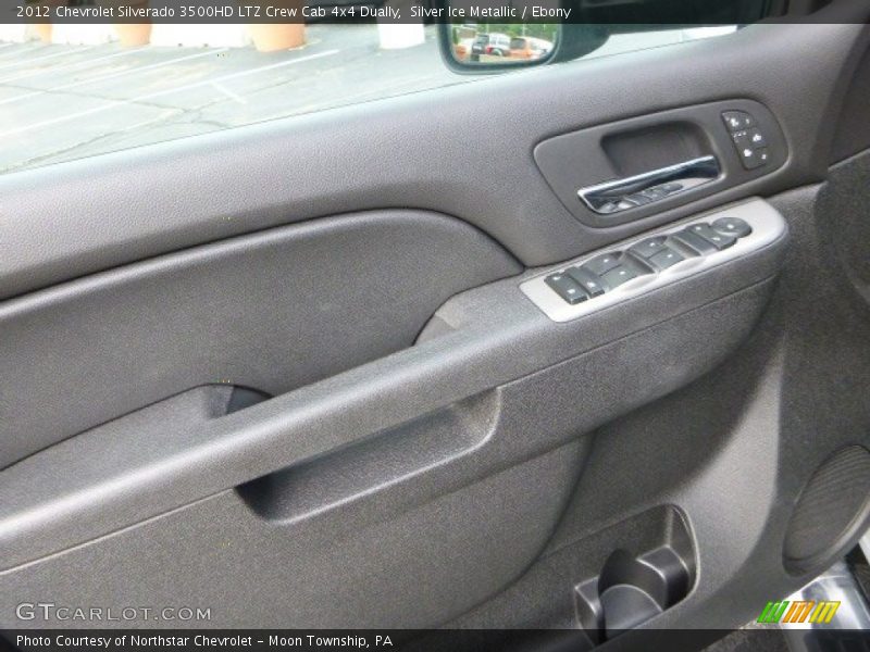 Silver Ice Metallic / Ebony 2012 Chevrolet Silverado 3500HD LTZ Crew Cab 4x4 Dually