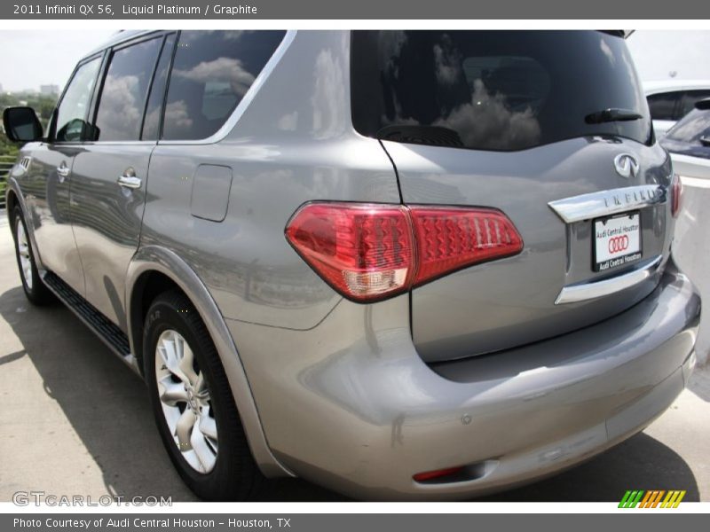 Liquid Platinum / Graphite 2011 Infiniti QX 56