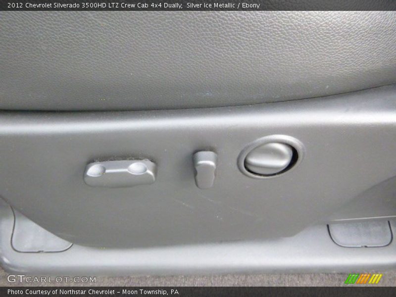 Silver Ice Metallic / Ebony 2012 Chevrolet Silverado 3500HD LTZ Crew Cab 4x4 Dually