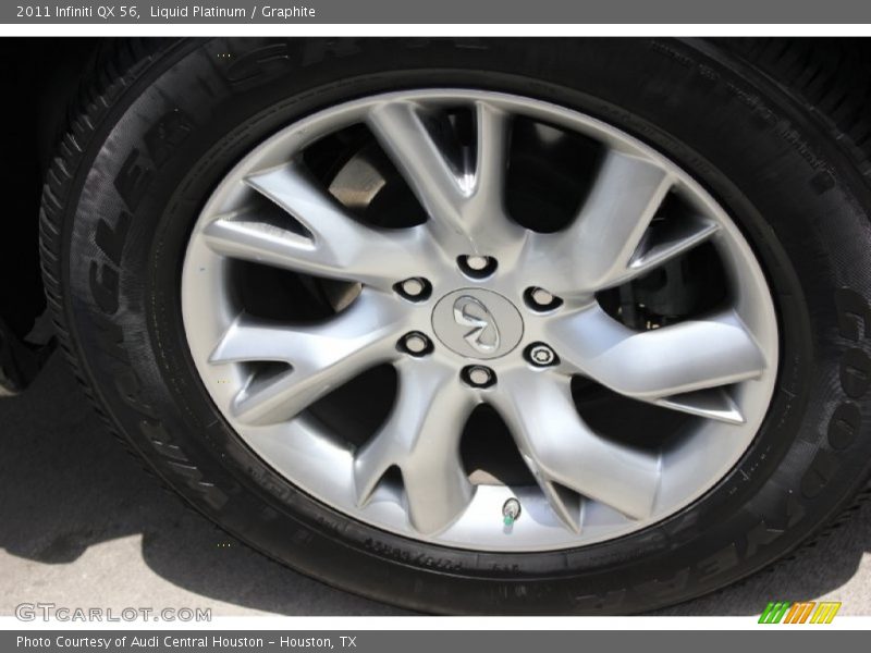 Liquid Platinum / Graphite 2011 Infiniti QX 56
