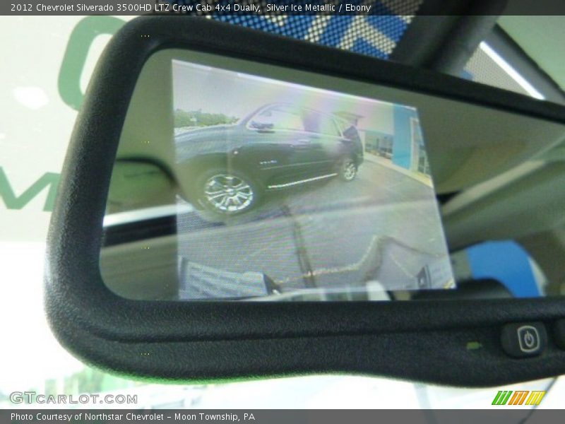 Silver Ice Metallic / Ebony 2012 Chevrolet Silverado 3500HD LTZ Crew Cab 4x4 Dually