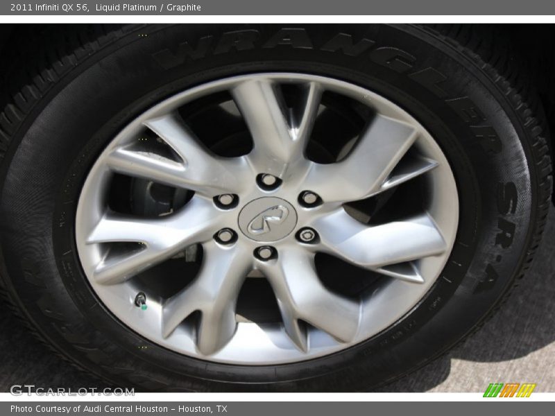 Liquid Platinum / Graphite 2011 Infiniti QX 56