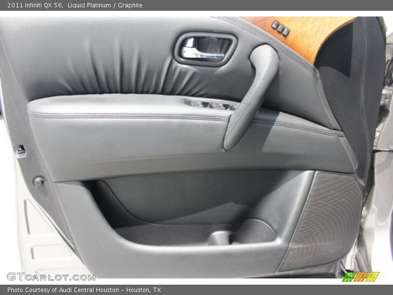 Liquid Platinum / Graphite 2011 Infiniti QX 56