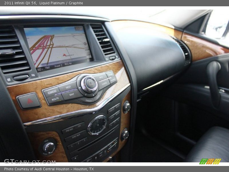 Liquid Platinum / Graphite 2011 Infiniti QX 56
