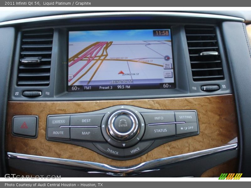 Liquid Platinum / Graphite 2011 Infiniti QX 56
