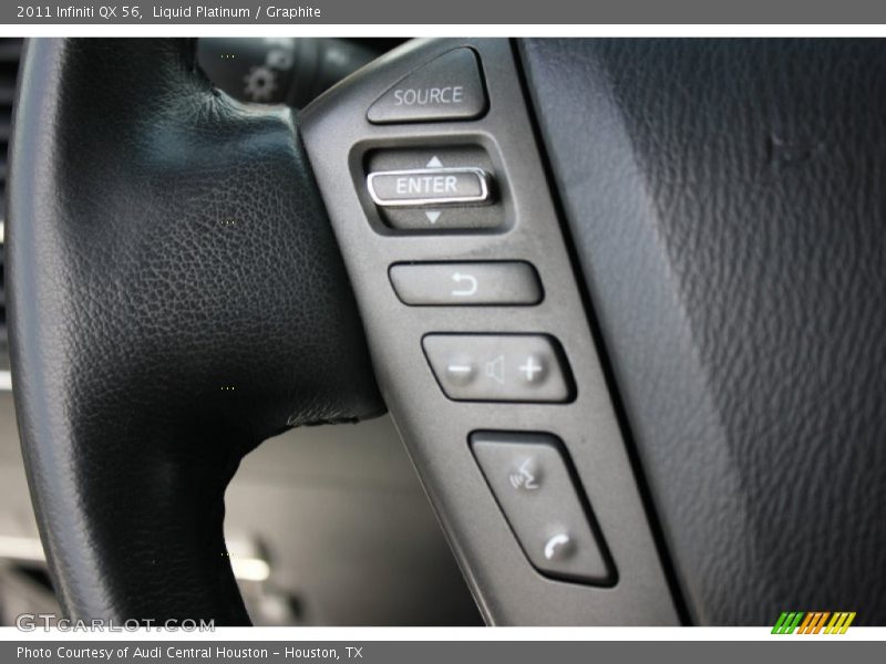 Liquid Platinum / Graphite 2011 Infiniti QX 56