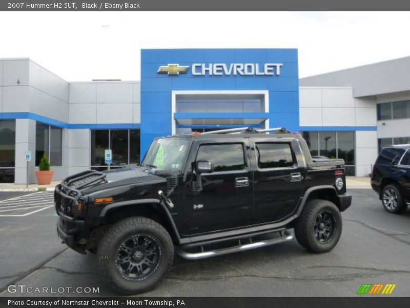 Black / Ebony Black 2007 Hummer H2 SUT