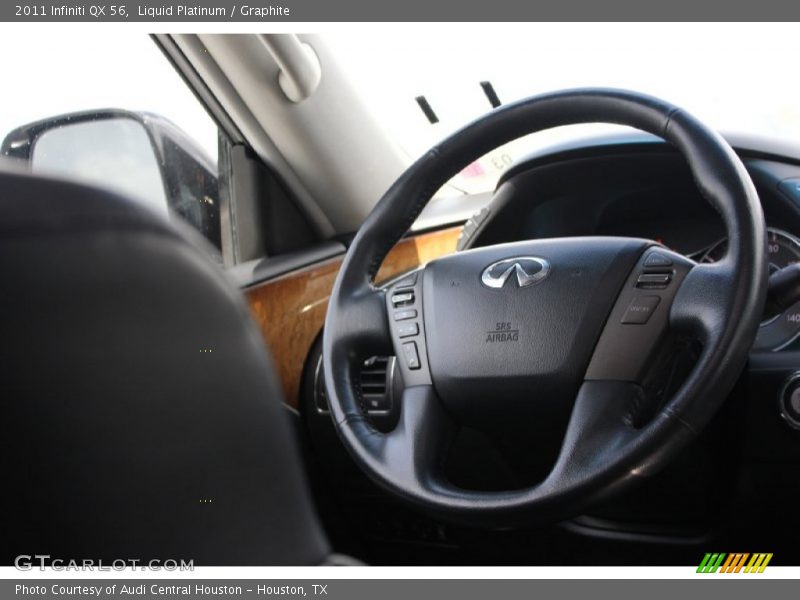 Liquid Platinum / Graphite 2011 Infiniti QX 56