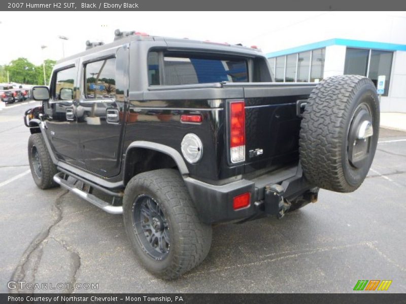 Black / Ebony Black 2007 Hummer H2 SUT