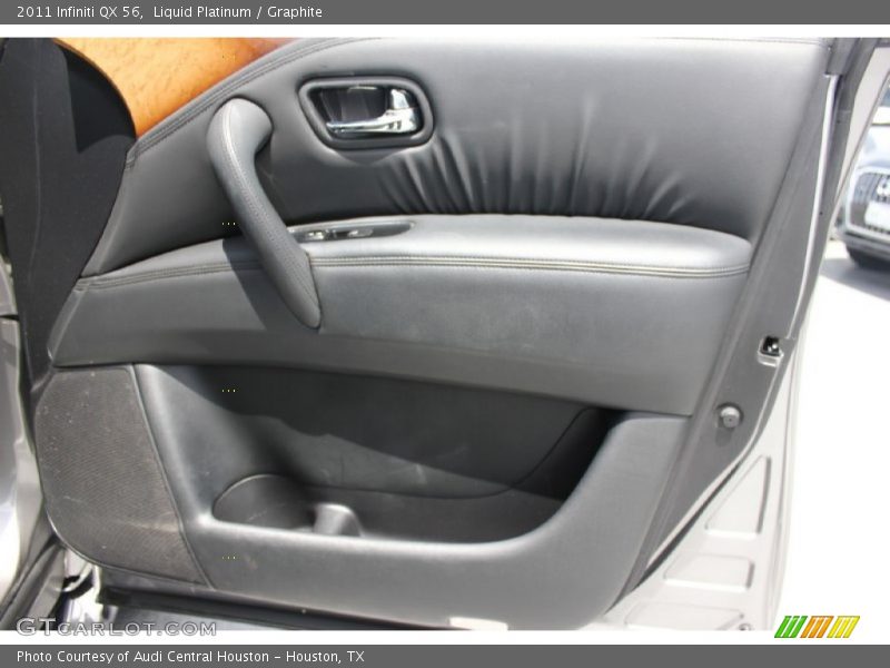 Liquid Platinum / Graphite 2011 Infiniti QX 56