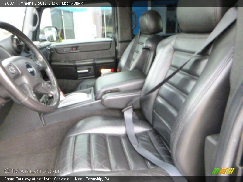 Black / Ebony Black 2007 Hummer H2 SUT