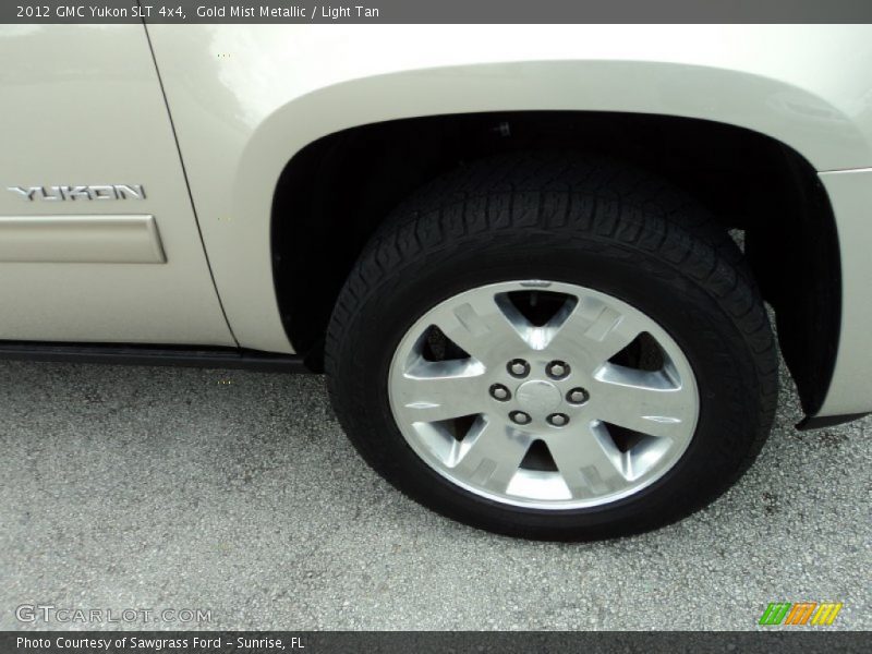 Gold Mist Metallic / Light Tan 2012 GMC Yukon SLT 4x4