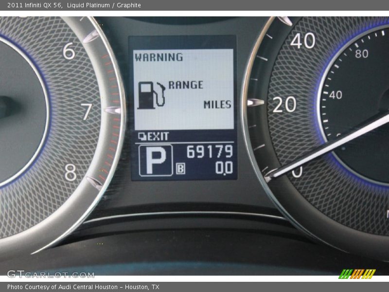 Liquid Platinum / Graphite 2011 Infiniti QX 56
