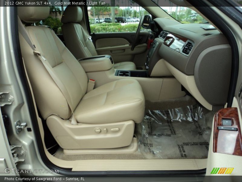 Front Seat of 2012 Yukon SLT 4x4