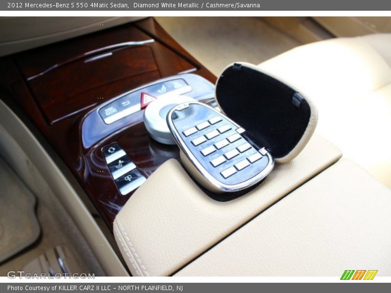 Diamond White Metallic / Cashmere/Savanna 2012 Mercedes-Benz S 550 4Matic Sedan
