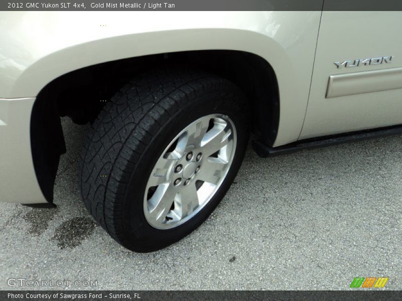 Gold Mist Metallic / Light Tan 2012 GMC Yukon SLT 4x4