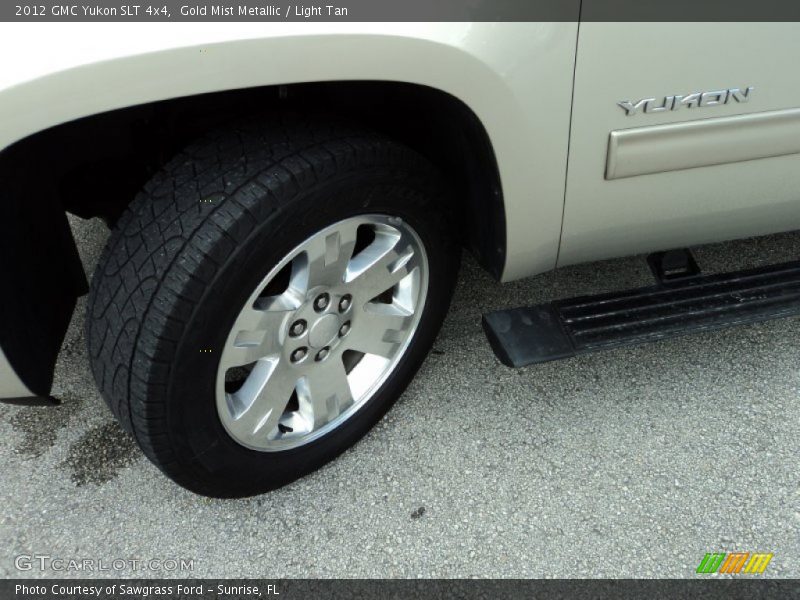 Gold Mist Metallic / Light Tan 2012 GMC Yukon SLT 4x4