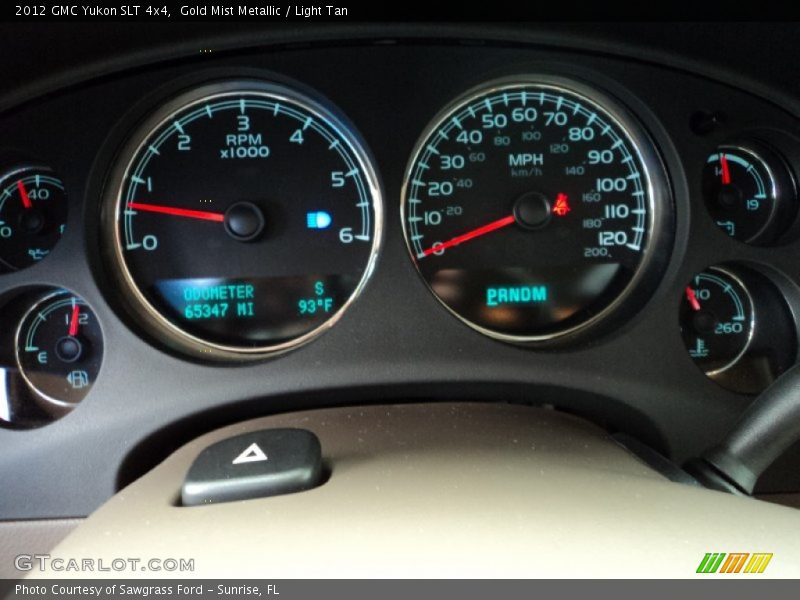  2012 Yukon SLT 4x4 SLT 4x4 Gauges