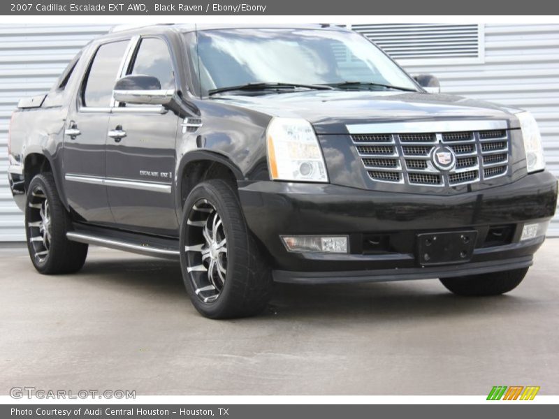 Black Raven / Ebony/Ebony 2007 Cadillac Escalade EXT AWD