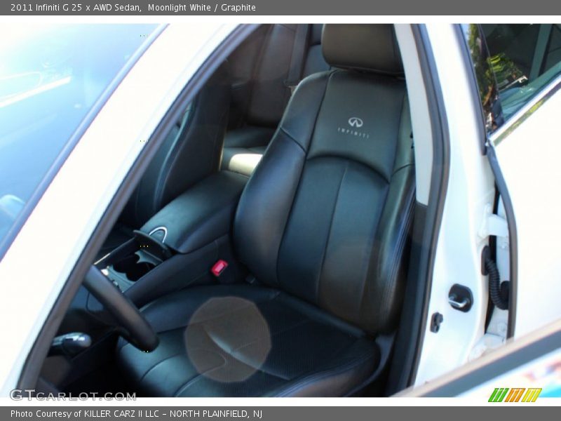 Moonlight White / Graphite 2011 Infiniti G 25 x AWD Sedan