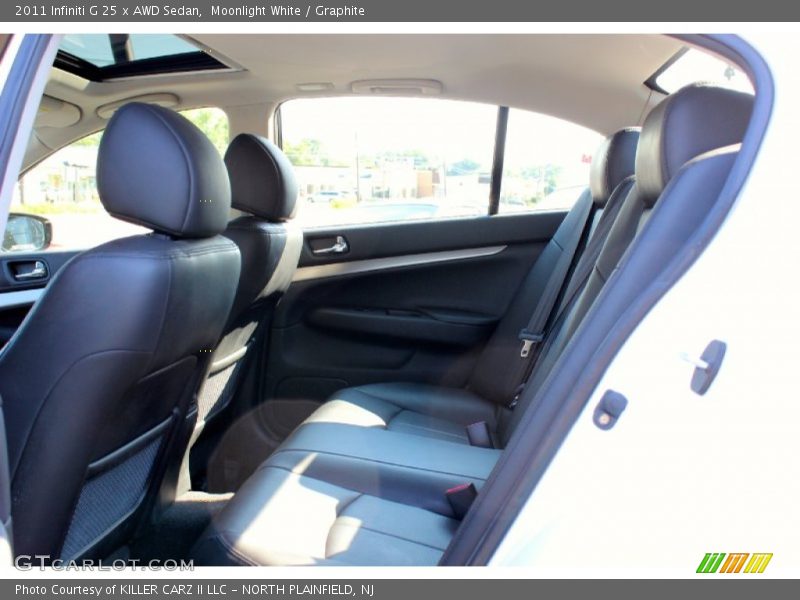 Moonlight White / Graphite 2011 Infiniti G 25 x AWD Sedan