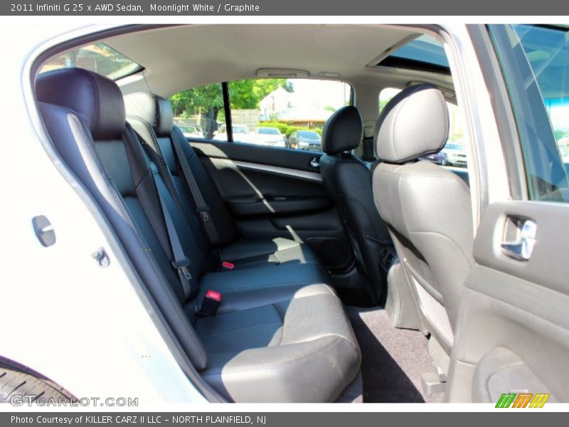 Moonlight White / Graphite 2011 Infiniti G 25 x AWD Sedan