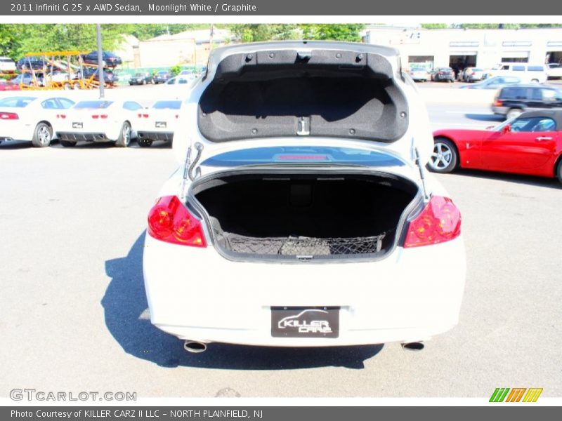 Moonlight White / Graphite 2011 Infiniti G 25 x AWD Sedan