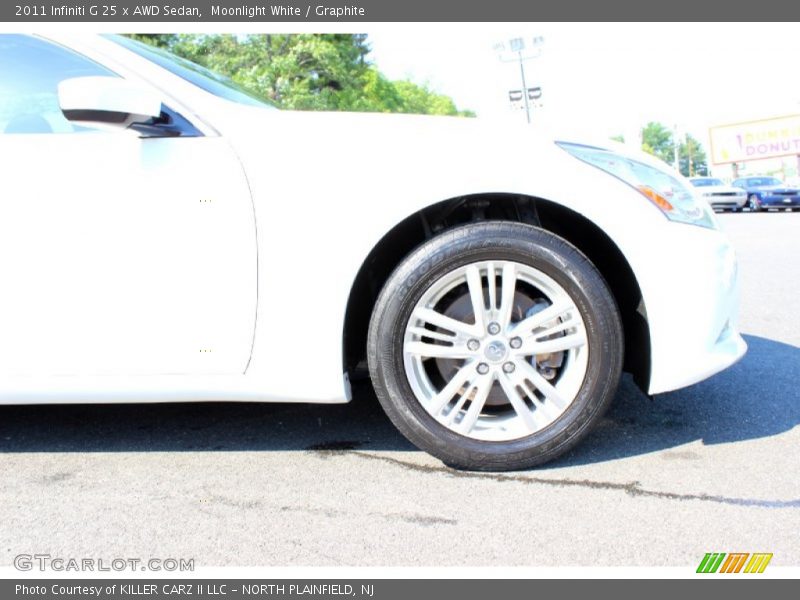 Moonlight White / Graphite 2011 Infiniti G 25 x AWD Sedan