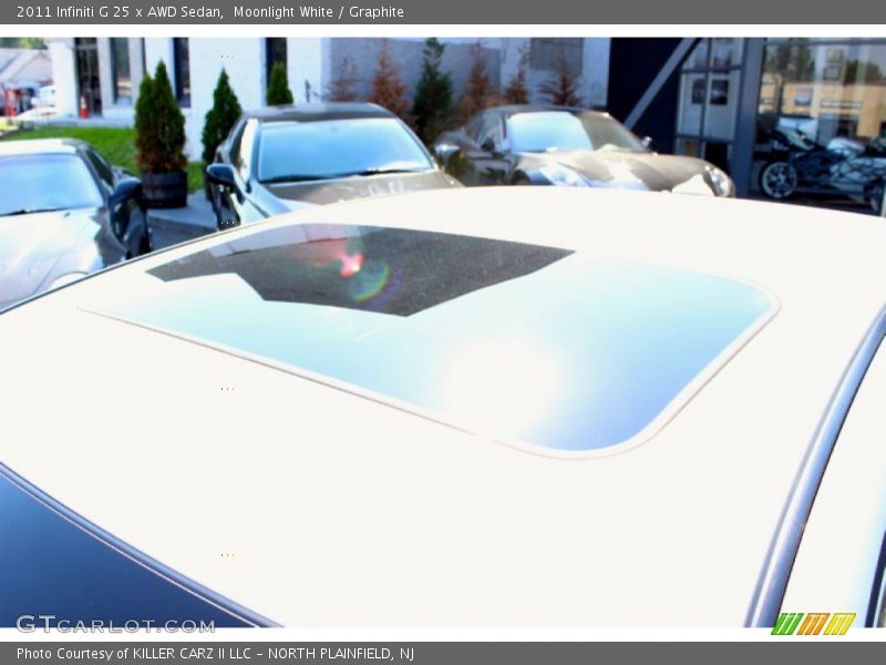 Moonlight White / Graphite 2011 Infiniti G 25 x AWD Sedan