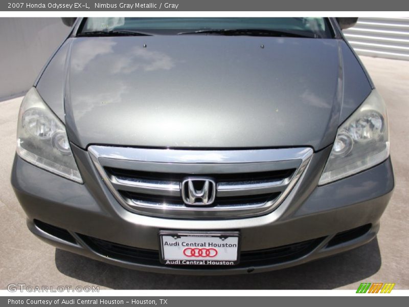 Nimbus Gray Metallic / Gray 2007 Honda Odyssey EX-L
