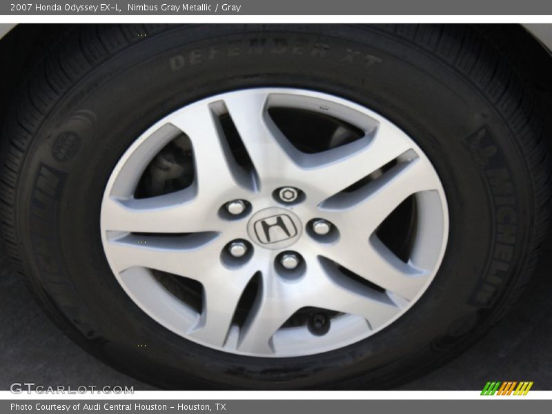 Nimbus Gray Metallic / Gray 2007 Honda Odyssey EX-L