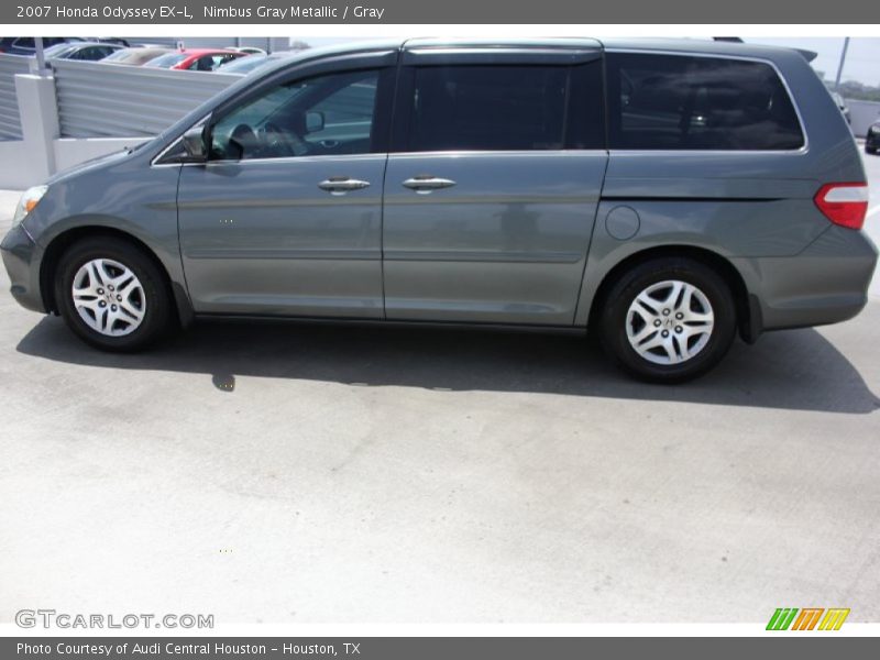 Nimbus Gray Metallic / Gray 2007 Honda Odyssey EX-L