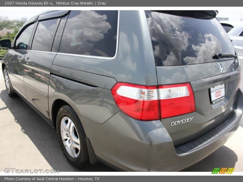 Nimbus Gray Metallic / Gray 2007 Honda Odyssey EX-L