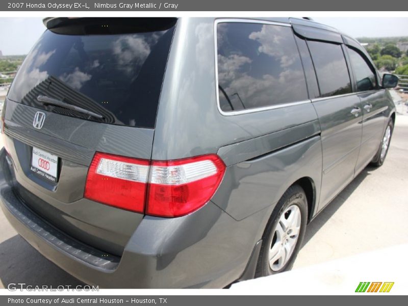 Nimbus Gray Metallic / Gray 2007 Honda Odyssey EX-L