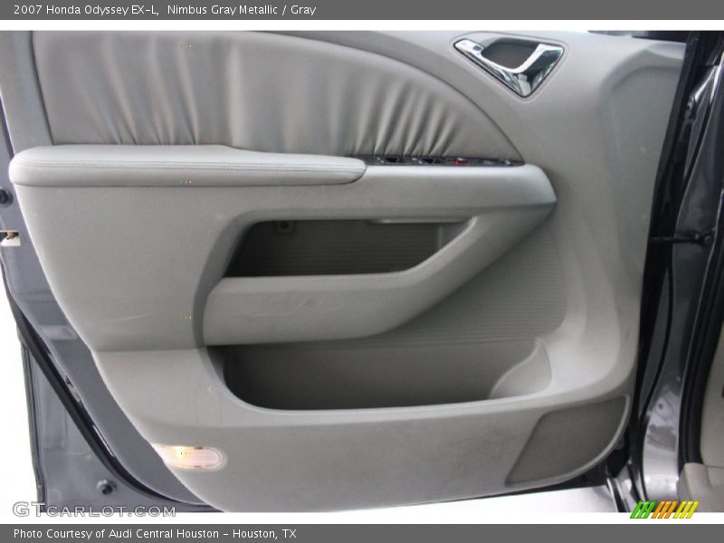 Nimbus Gray Metallic / Gray 2007 Honda Odyssey EX-L