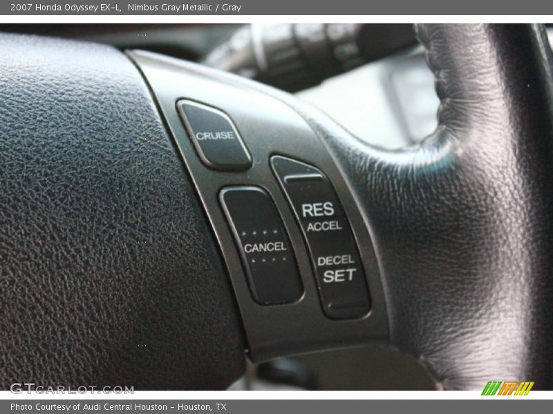 Nimbus Gray Metallic / Gray 2007 Honda Odyssey EX-L