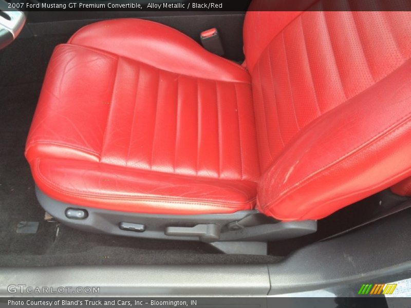 Front Seat of 2007 Mustang GT Premium Convertible
