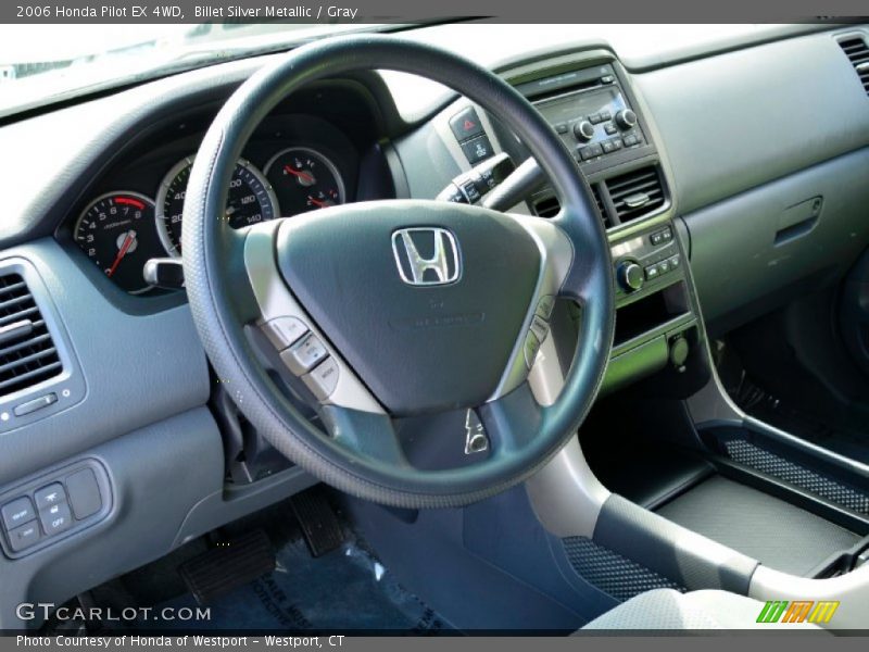 Billet Silver Metallic / Gray 2006 Honda Pilot EX 4WD